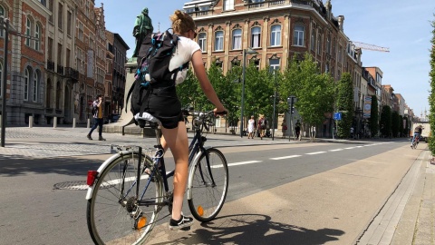 Extra fietssuggestiestroken in twaalf Leuvense straten