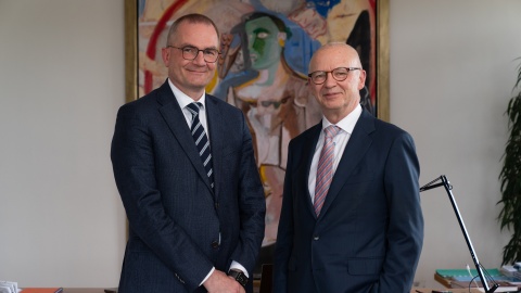 prof. dr. Paul Herijgers en prof. dr. Wim Robberecht